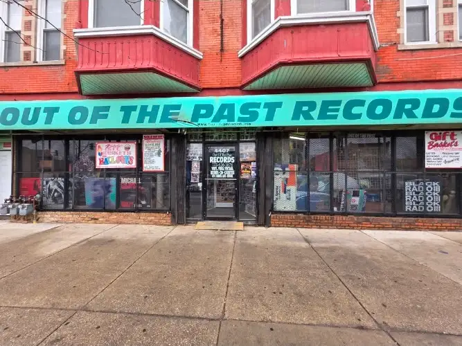 Out of the Past Records storefront