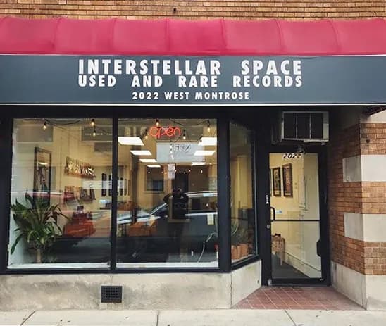 Interstellar Space Records storefront