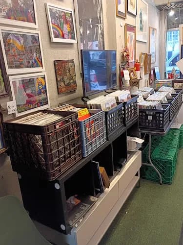 Record Whirled storefront in Brooklyn