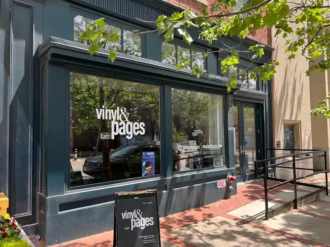 Vinyl and Pages storefront