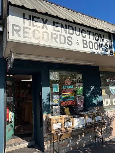 Hex Enduction Records & Books storefront