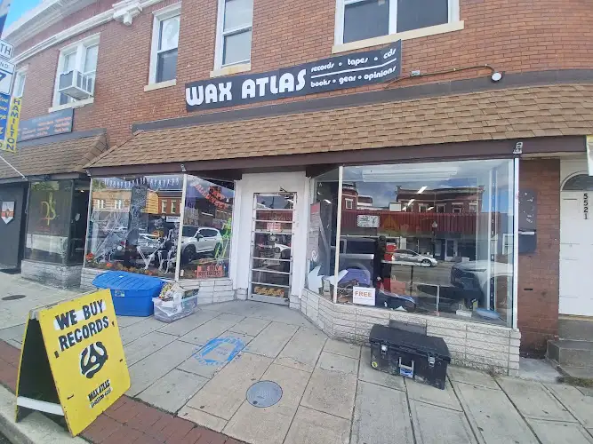 Wax Atlas Record and Stereo Exchange storefront