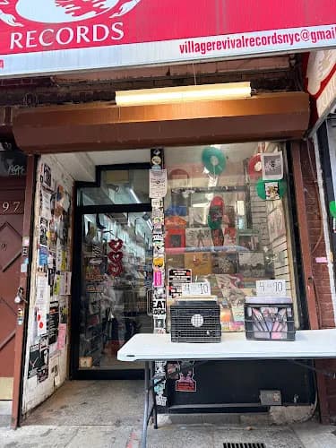 Village Revival Records storefront