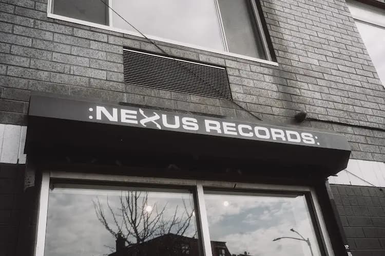 Nexus Records storefront in Brooklyn