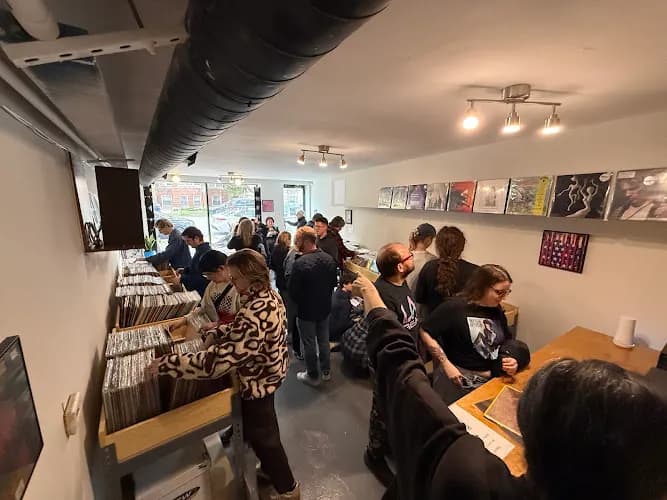 High Voltage Records and Hi-Fi storefront