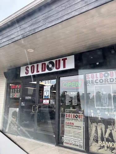 Sold Out Vinyl Records storefront