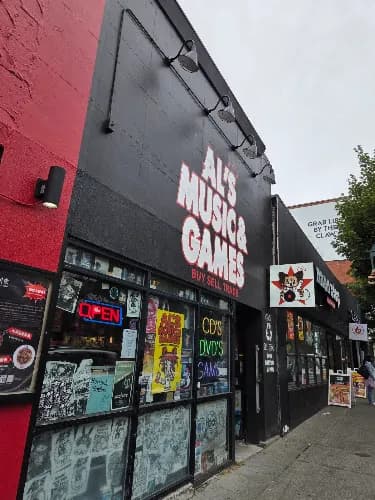 Al's Music Video & Games storefront