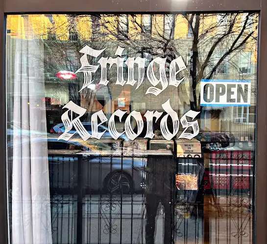 Fringe Records NYC storefront in Brooklyn