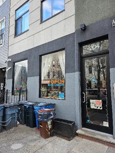Octopus Records storefront in Brooklyn