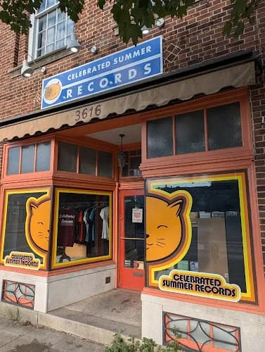 Celebrated Summer Records storefront
