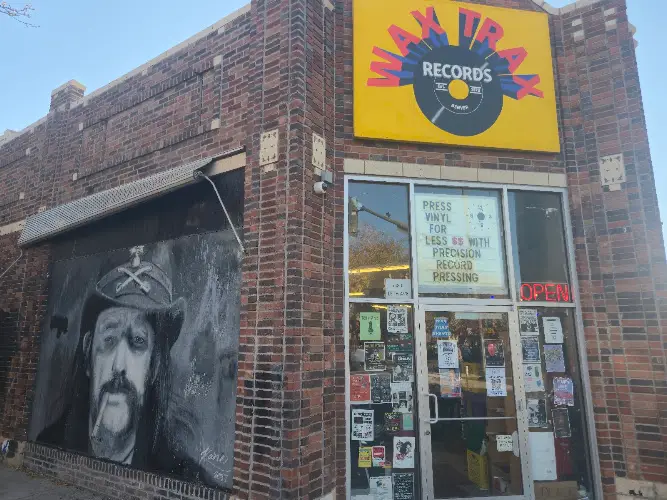 Wax Trax Records storefront