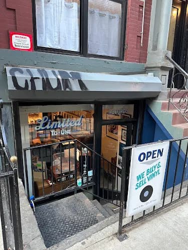 Limited to One Record Shop storefront