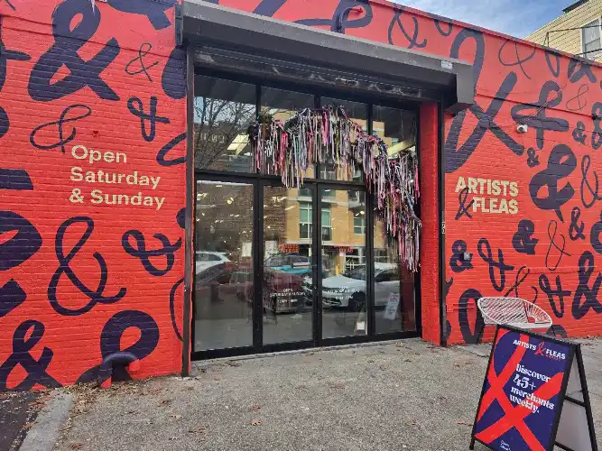 Artists & Fleas Market Williamsburg storefront in Brooklyn