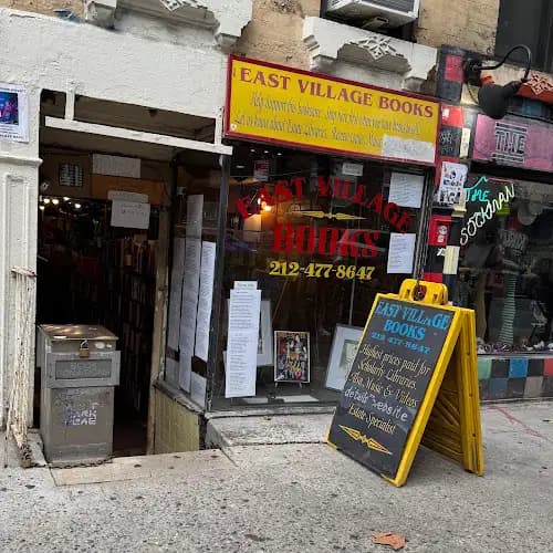 East Village Books storefront