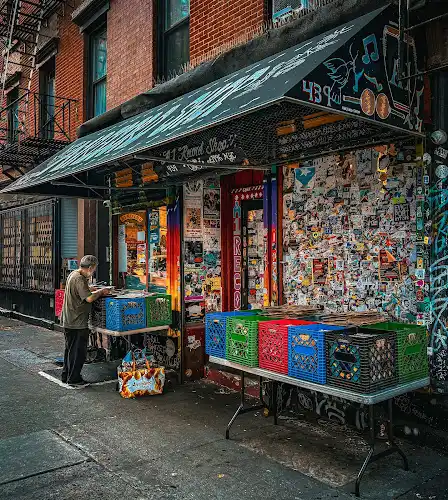 A-1 Record Shop storefront