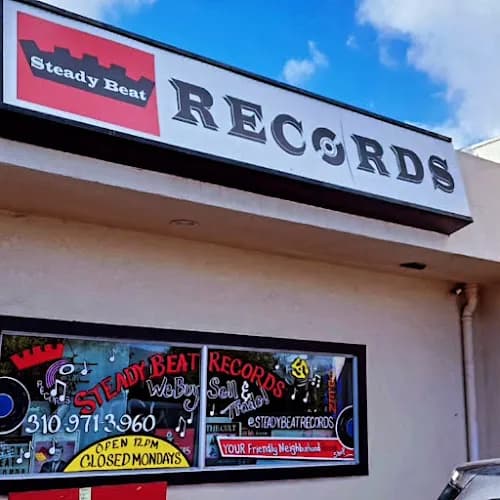 Steady Beat Records storefront