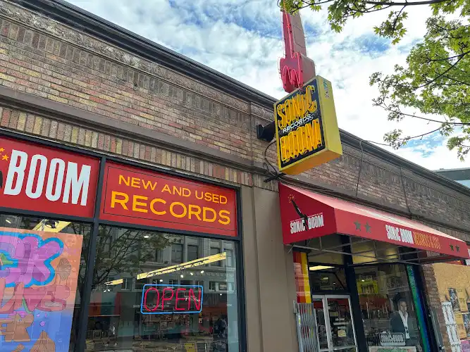 Sonic Boom Records storefront