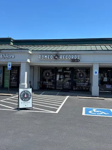 Romeo Records & Cafe storefront