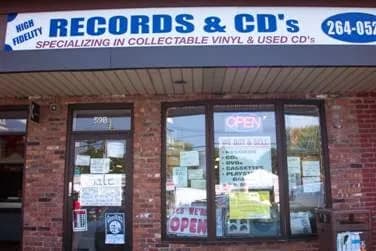 High Fidelity Records & CDs storefront