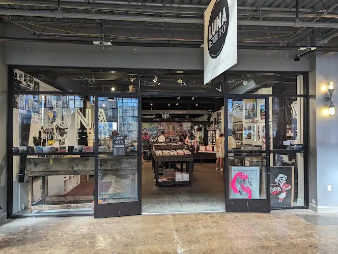 Luna Record Shop storefront